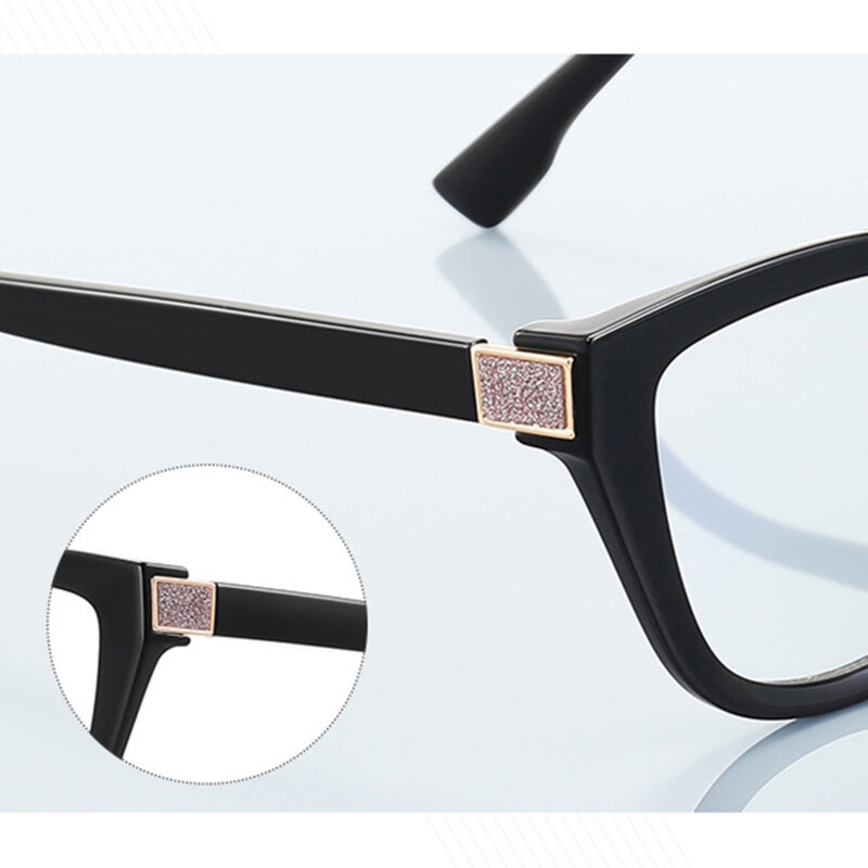 Ochelari antireflex dama pentru calculator Techsuit, negru, 2276