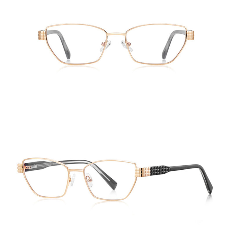 Ochelari antireflex dama pentru calculator Techsuit, auriu, 3162