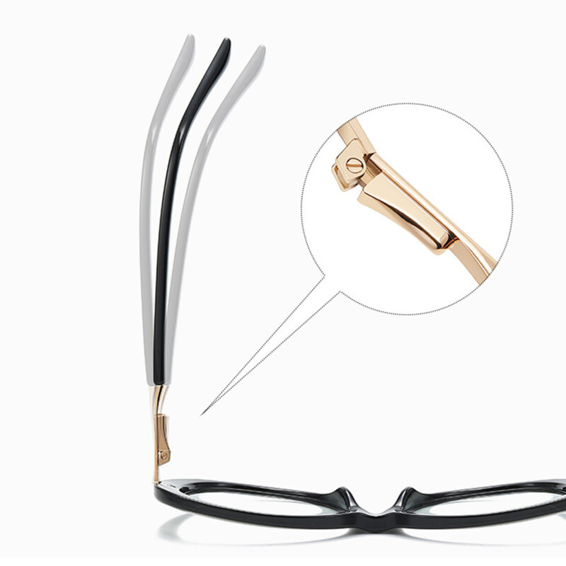 Ochelari antireflex dama pentru calculator Techsuit, negru/auriu, 2265