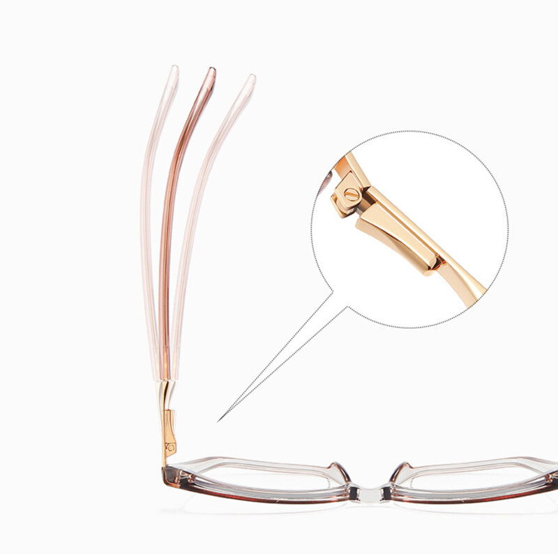 Ochelari antireflex dama pentru calculator Techsuit, negru/auriu, 2260