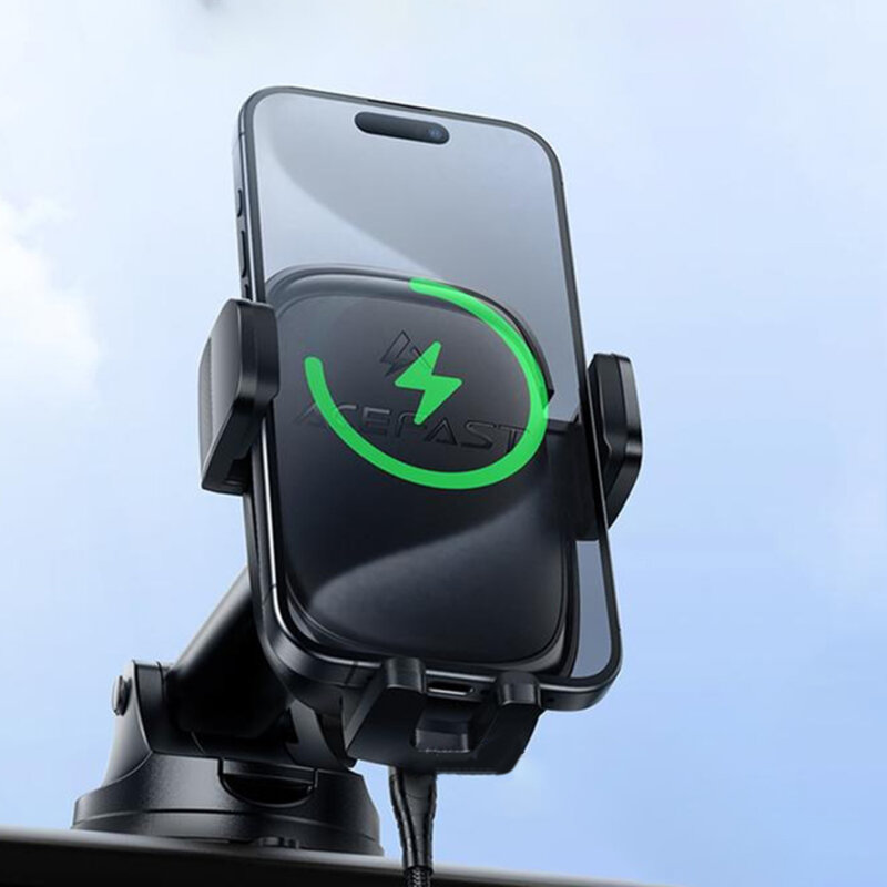 Suport auto cu incarcare wireless pentru bord Acefast, D49