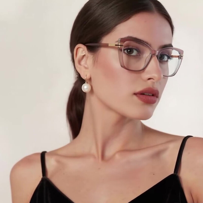 Ochelari antireflex dama pentru calculator Techsuit, negru, 2273