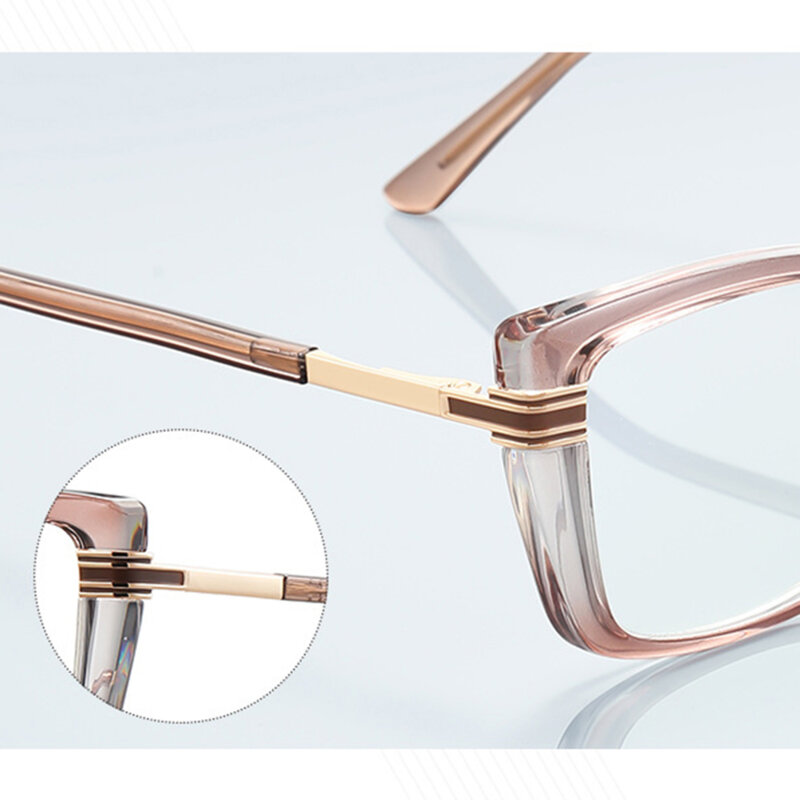 Ochelari antireflex dama pentru calculator Techsuit, negru, 2273