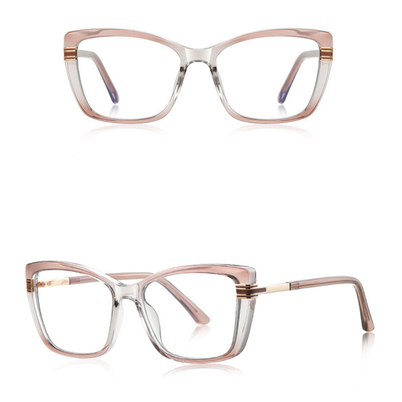 Ochelari antireflex dama pentru calculator Techsuit, maro, 2273