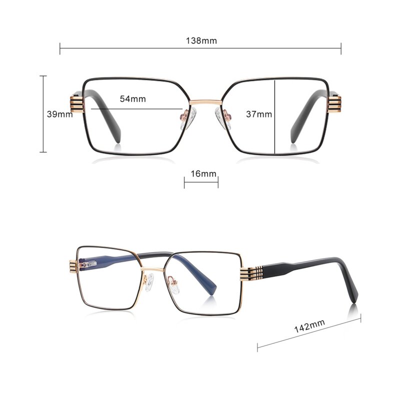 Ochelari antireflex dama pentru calculator Techsuit, negru, 3160