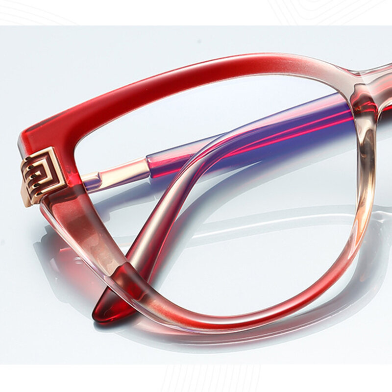 Ochelari antireflex dama pentru calculator Techsuit, rosu, 2259