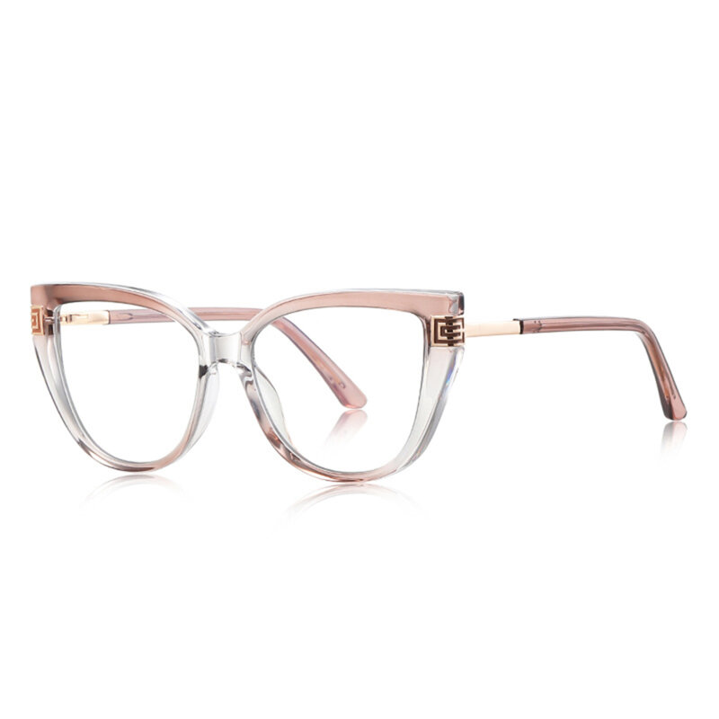 Ochelari antireflex dama pentru calculator Techsuit, maro, 2259