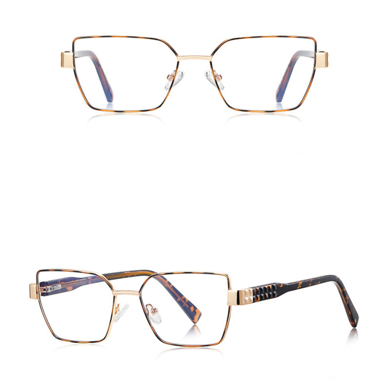 Ochelari antireflex dama pentru calculator Techsuit, maro/leopard, 3169