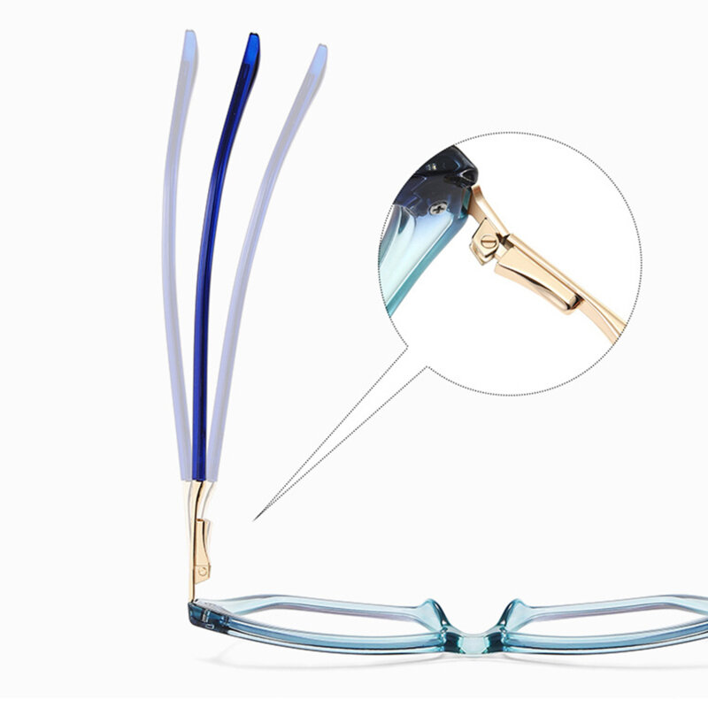 Ochelari antireflex dama pentru calculator Techsuit, negru, 2262