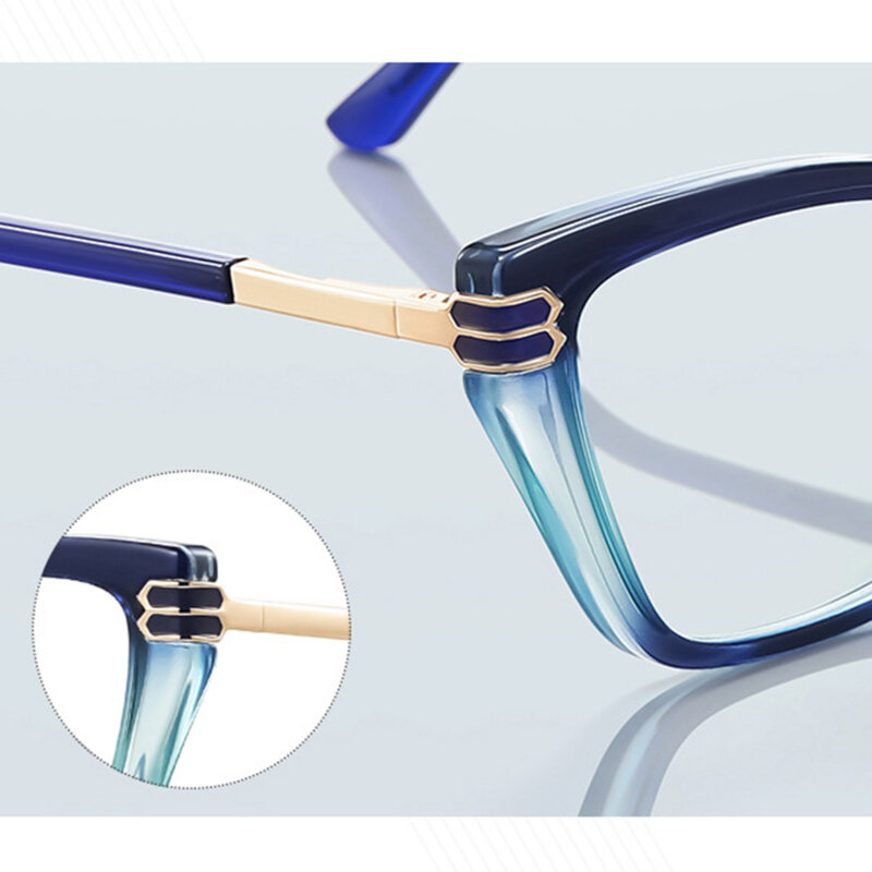 Ochelari antireflex dama pentru calculator Techsuit, negru, 2262