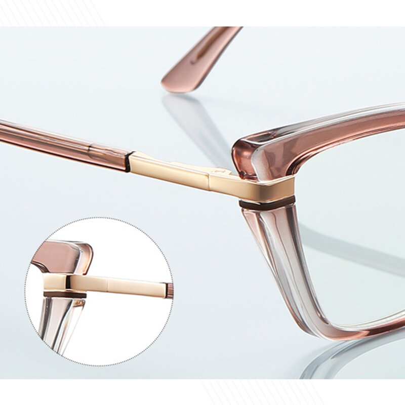 Ochelari antireflex dama pentru calculator Techsuit, negru, 2271