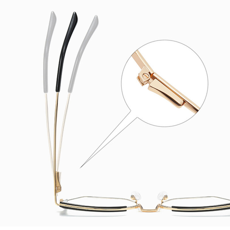 Ochelari antireflex dama pentru calculator Techsuit, auriu/negru, 3156