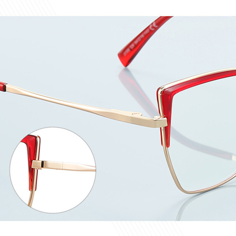 Ochelari antireflex dama pentru calculator Techsuit, auriu/roz, 3156