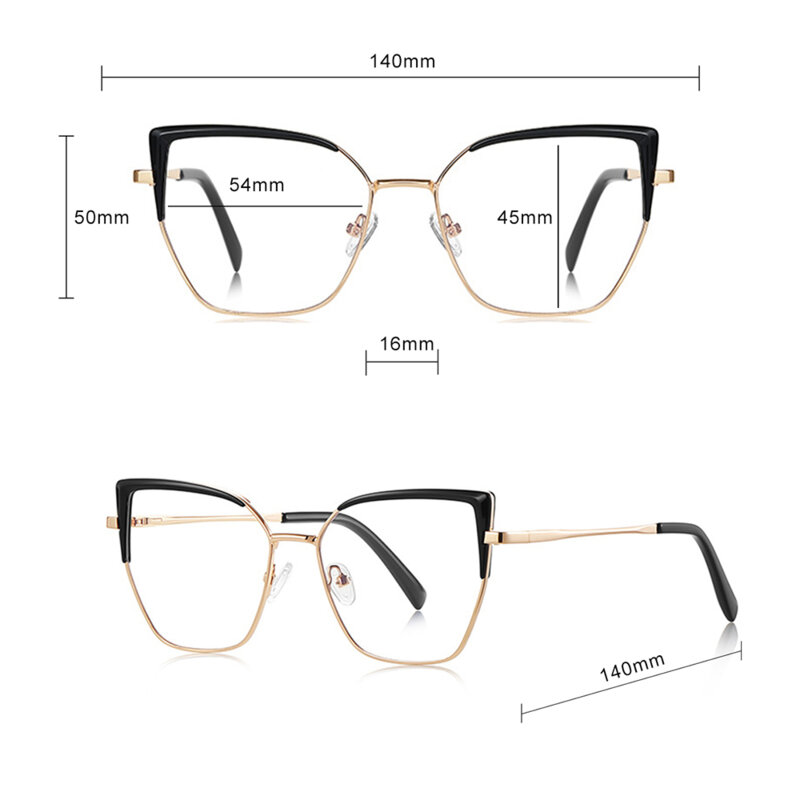 Ochelari antireflex dama pentru calculator Techsuit, auriu/roz, 3156