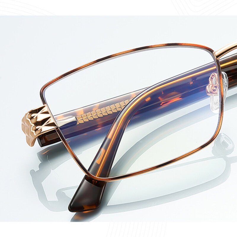 Ochelari antireflex dama pentru calculator Techsuit, auriu/negru, 3171