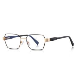 Ochelari antireflex dama pentru calculator Techsuit, auriu/negru, 3161