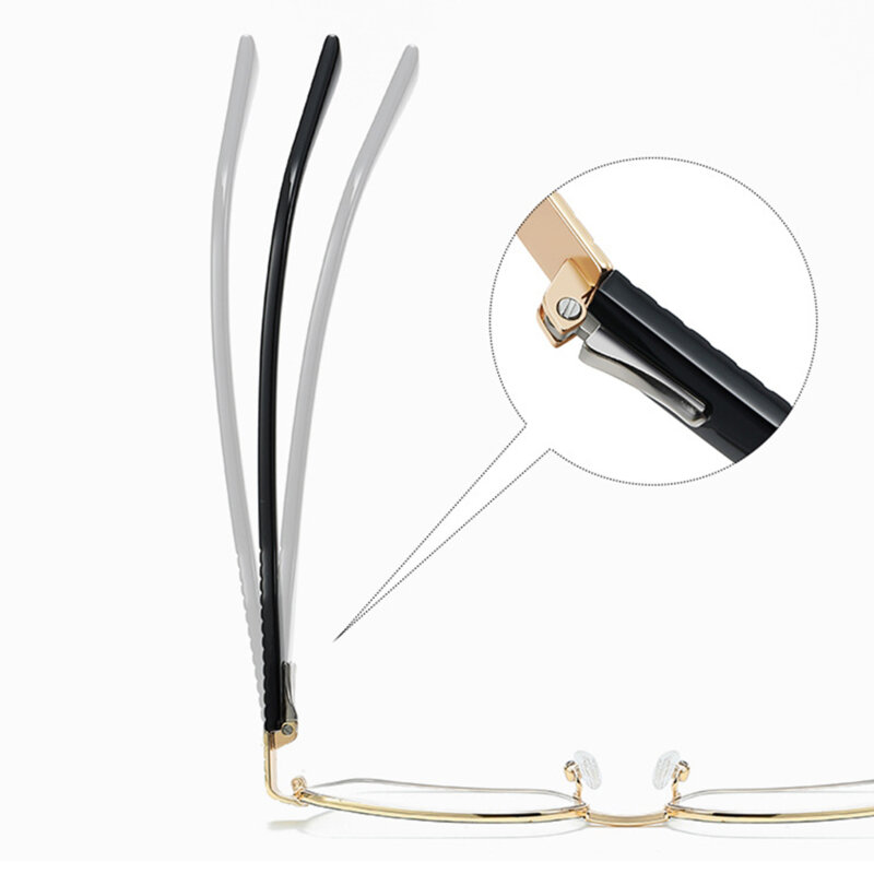 Ochelari antireflex dama pentru calculator Techsuit, auriu/negru, 3161