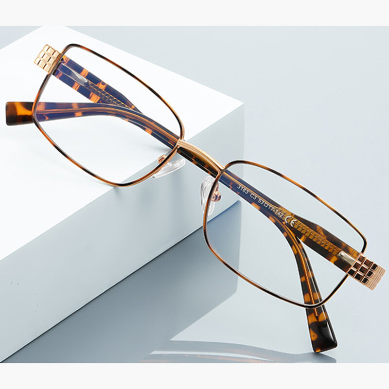 Ochelari antireflex dama pentru calculator Techsuit, auriu/negru, 3163