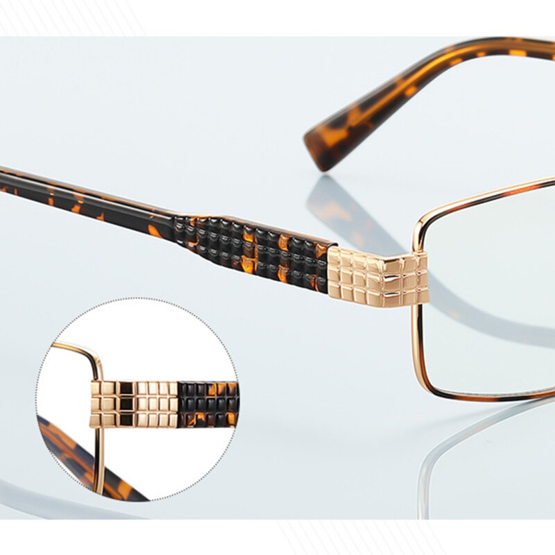 Ochelari antireflex dama pentru calculator Techsuit, auriu/negru, 3163