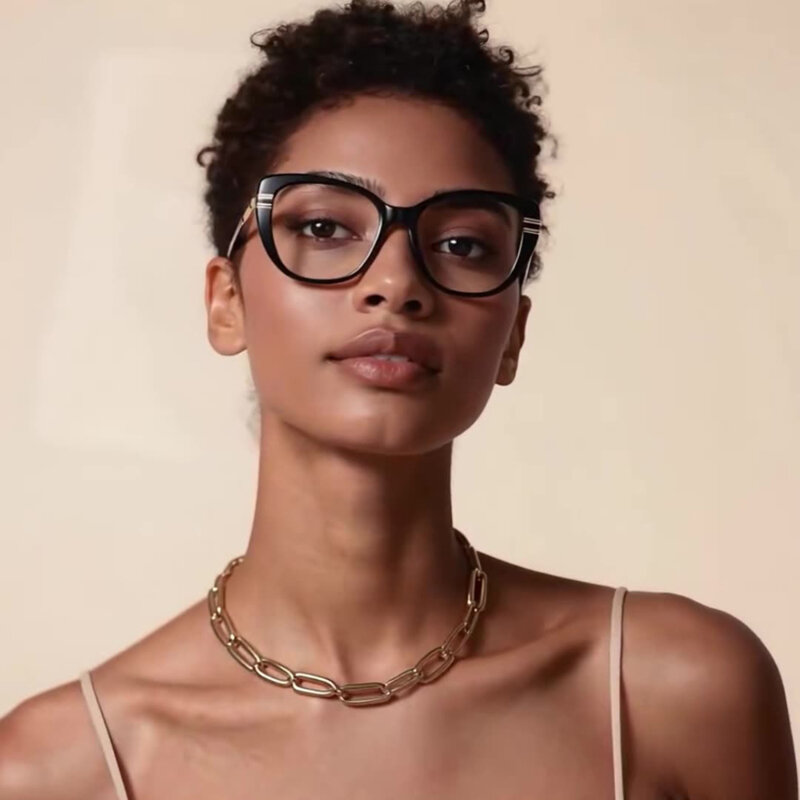 Ochelari antireflex dama pentru calculator Techsuit, negru, 2274