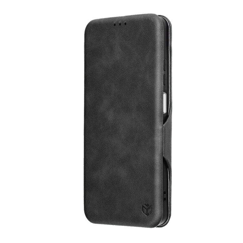 Husa 360° Oppo A5 5G Techsuit Safe Wallet Plus, negru