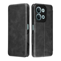 Husa 360° Xiaomi Redmi 15C 4G Techsuit Safe Wallet Plus, negru
