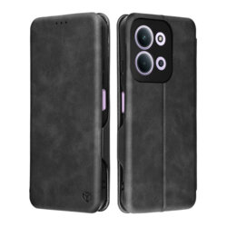 Husa 360° Xiaomi Redmi 15C 5G Techsuit Safe Wallet Plus, negru