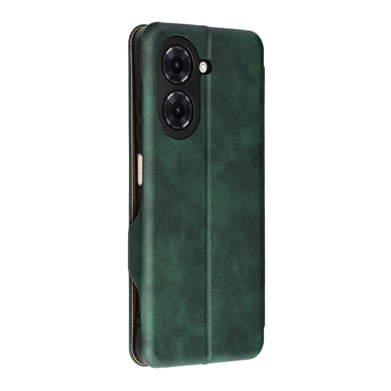 Husa 360° Xiaomi Redmi A5 4G (Standard) Techsuit Safe Wallet Plus, verde