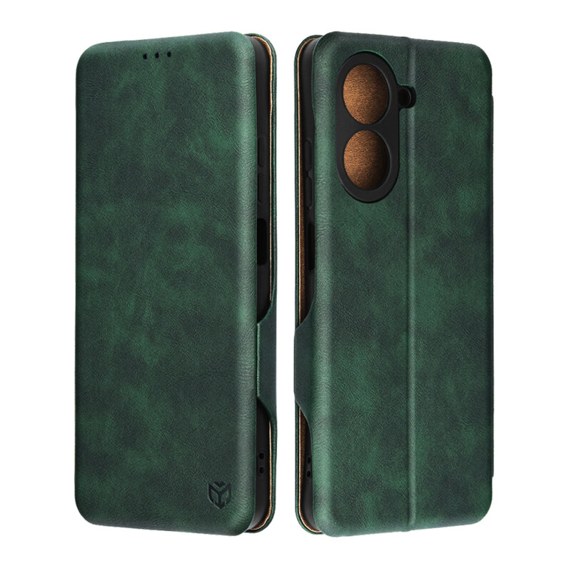 Husa 360° Xiaomi Redmi A5 4G (Standard) Techsuit Safe Wallet Plus, verde