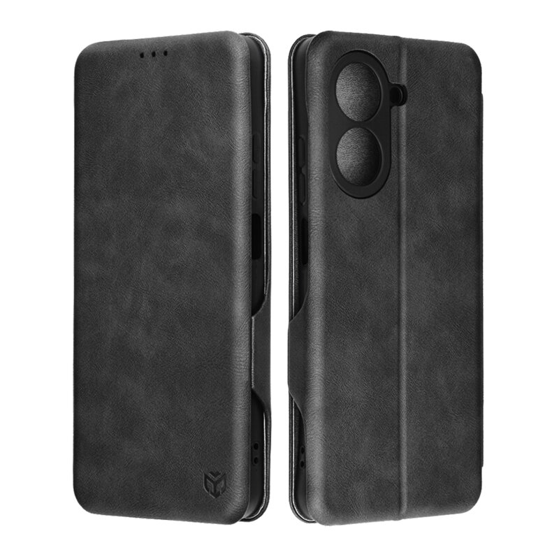 Husa 360° Xiaomi Redmi A5 4G (Standard) Techsuit Safe Wallet Plus, negru