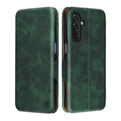 Husa 360° Samsung Galaxy A17 5G Techsuit Safe Wallet Plus, verde