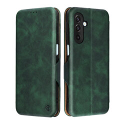 Husa 360° Samsung Galaxy A17 4G Techsuit Safe Wallet Plus, verde
