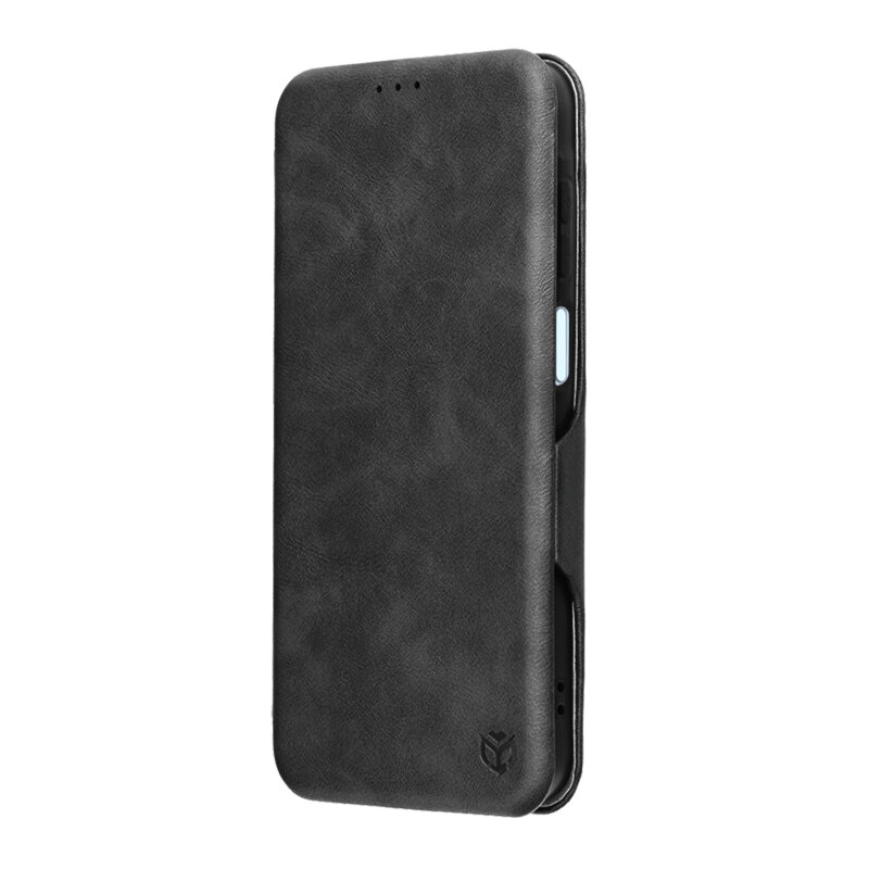 Husa 360° Samsung Galaxy A17 4G Techsuit Safe Wallet Plus, negru