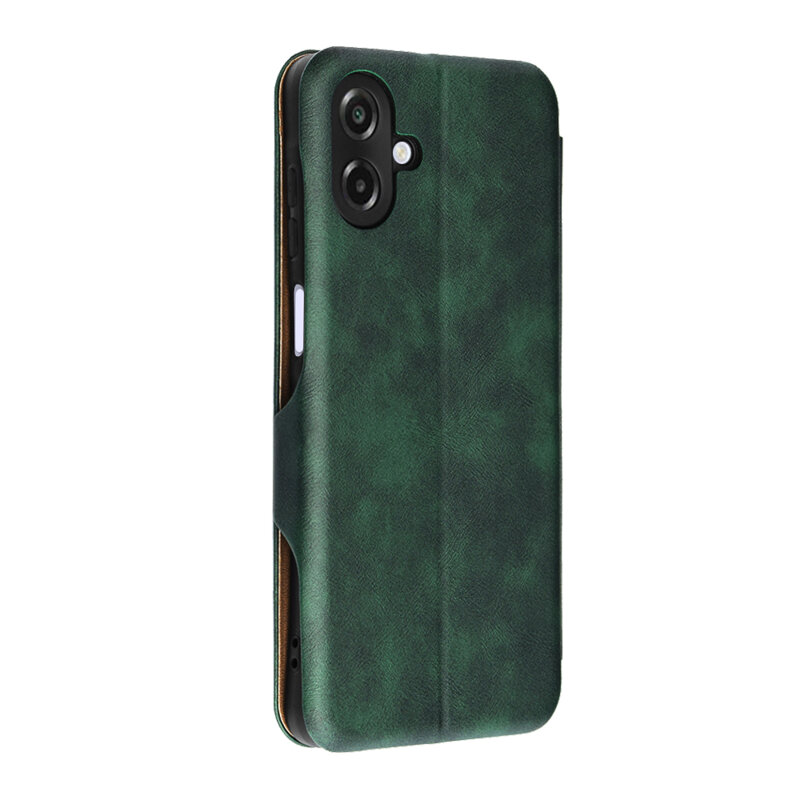 Husa 360° Samsung Galaxy A07 4G Techsuit Safe Wallet Plus, verde