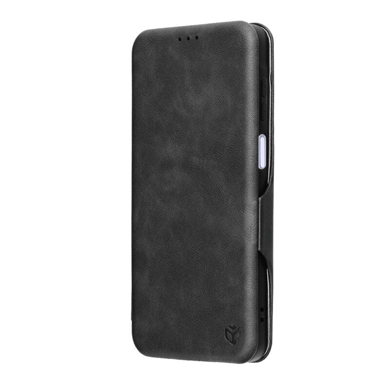 Husa 360° Samsung Galaxy A07 4G Techsuit Safe Wallet Plus, negru