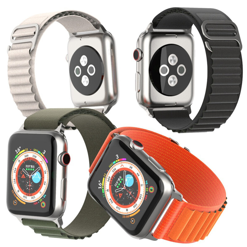 Curea Apple Watch 1 38mm Techsuit, portocaliu, W037