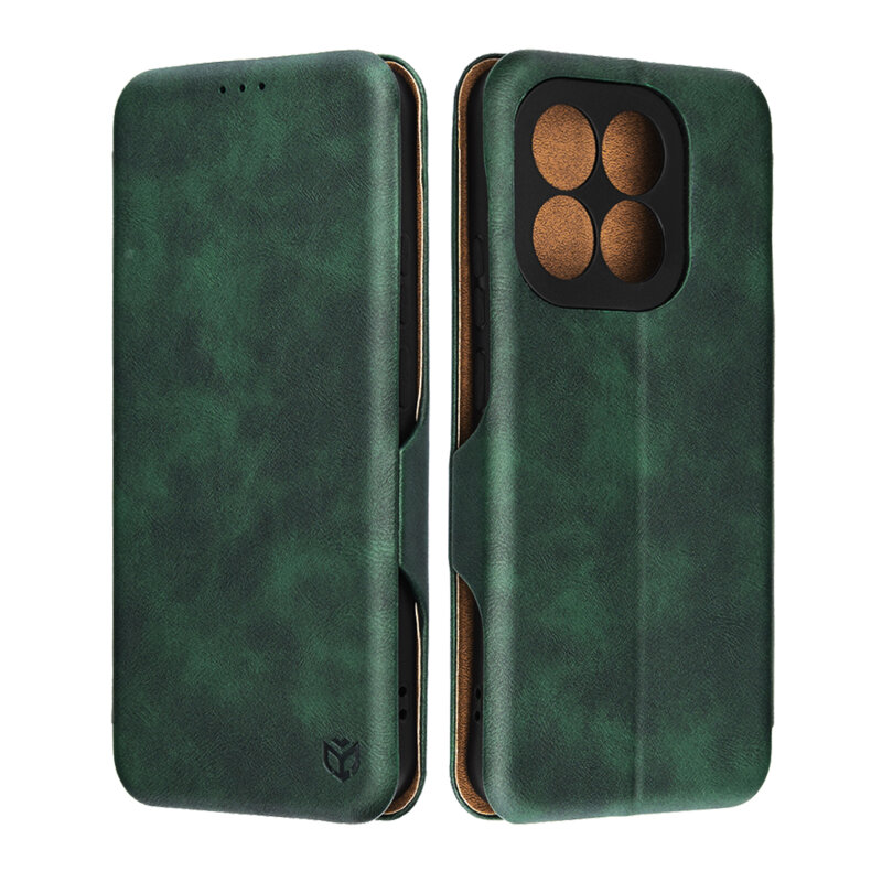 Husa 360° Xiaomi 15T Techsuit Safe Wallet Plus, verde