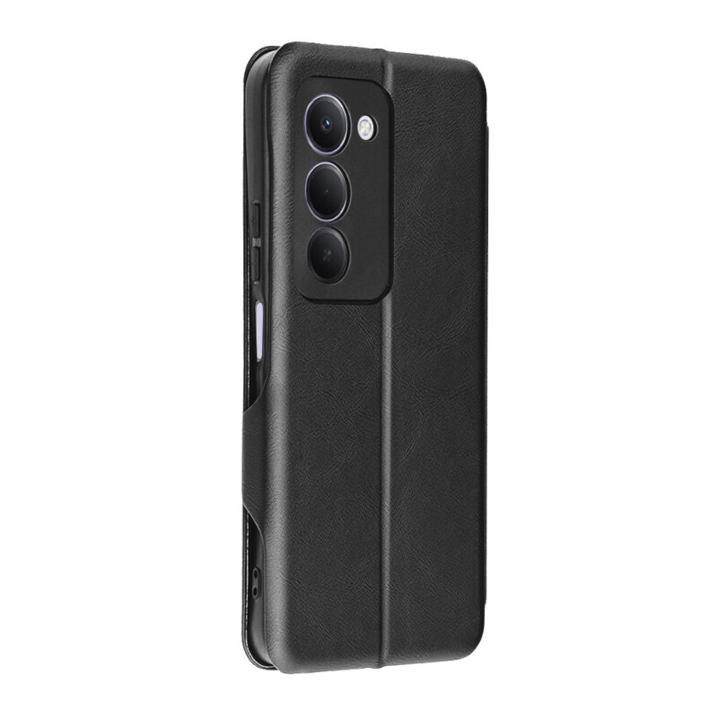 Husa 360° Xiaomi Redmi 15 5G Techsuit Safe Wallet Plus, negru