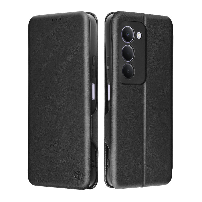 Husa 360° Xiaomi Redmi 15 4G Techsuit Safe Wallet Plus, negru