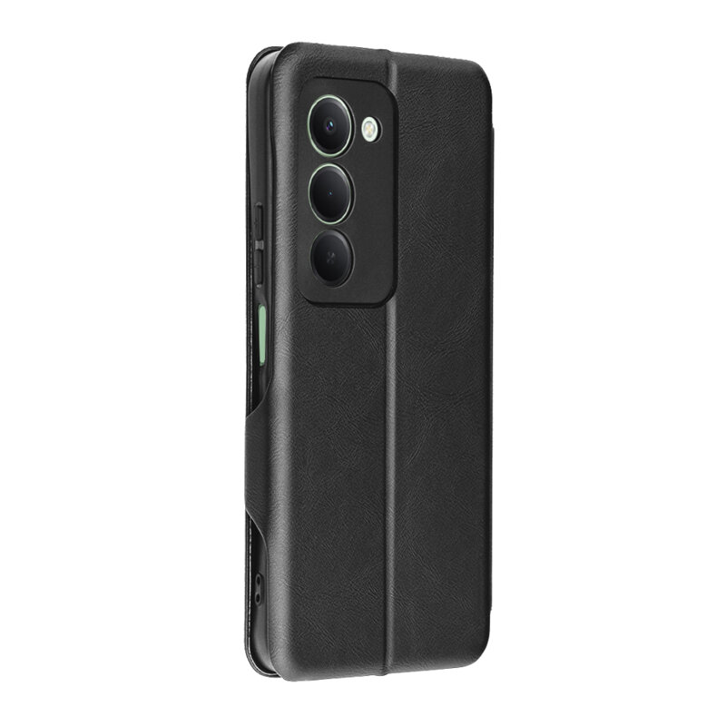 Husa 360° Xiaomi Redmi 15 4G Techsuit Safe Wallet Plus, negru