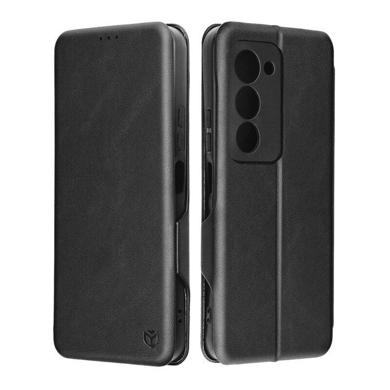 Husa 360° Xiaomi Redmi 15 4G Techsuit Safe Wallet Plus, negru