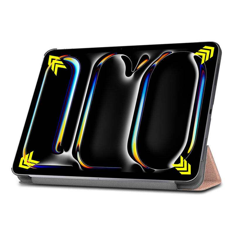 Husa iPad Pro 11 (2025) Techsuit FoldPro, roz