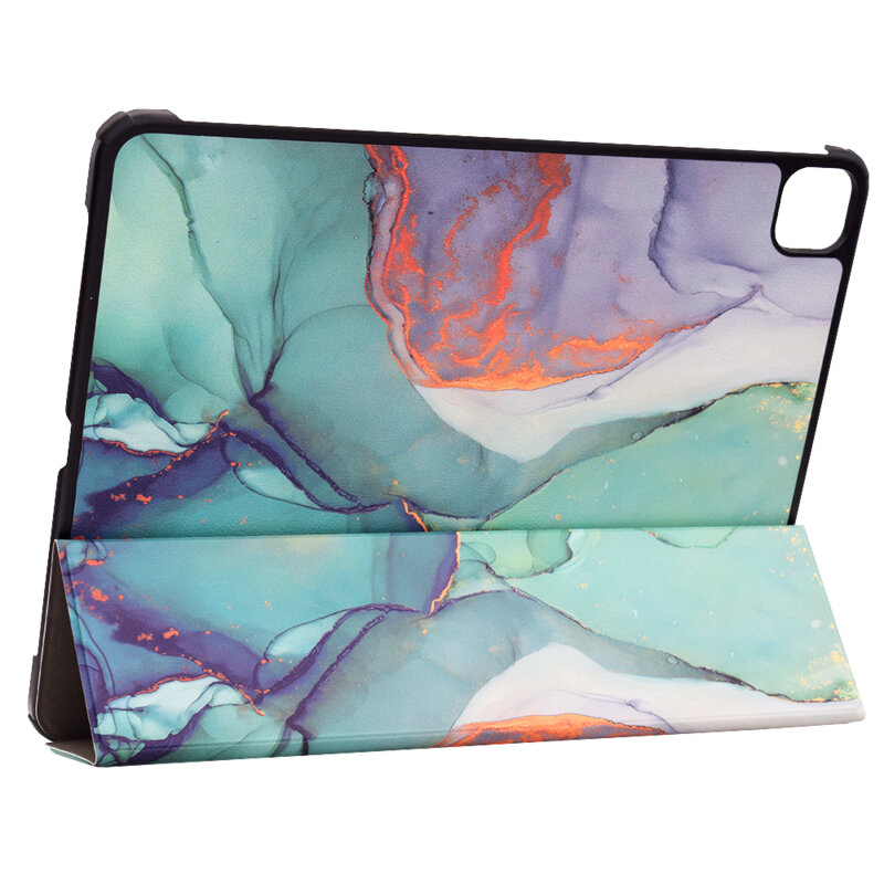 Husa iPad Pro 13 (2025) Techsuit FoldPro, Green Time