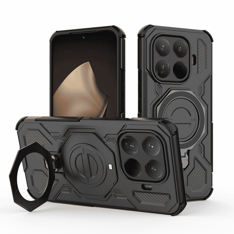 Husa Xiaomi 15T Pro Techsuit Carbon Shield PRO, negru