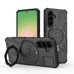 Husa Samsung Galaxy A56 5G Techsuit Carbon Shield PRO, negru