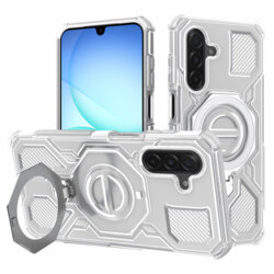 Husa Samsung Galaxy A17 4G Techsuit Carbon Shield PRO, alb