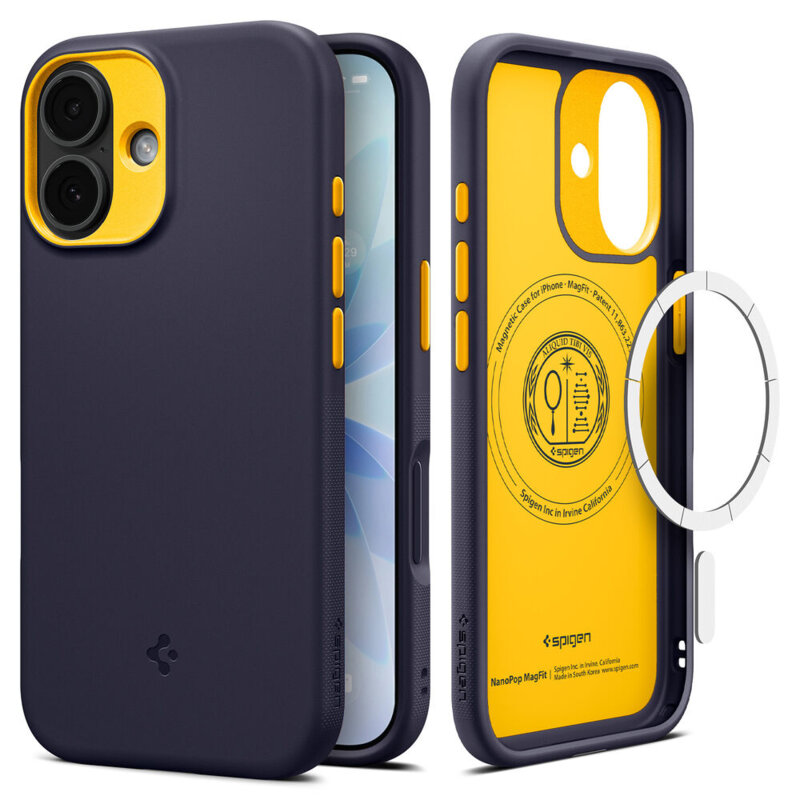 Husa iPhone 17 Spigen Caseology Nano Pop MagSafe, mov