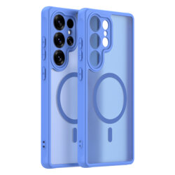 Husa Samsung Galaxy S25 Ultra Techsuit HaloFrost II MagSafe, albastru