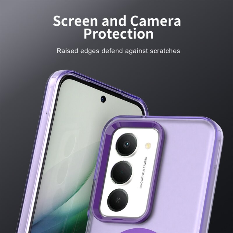 Husa Xiaomi Redmi 15 4G Techsuit CandyCase MagSafe, mov