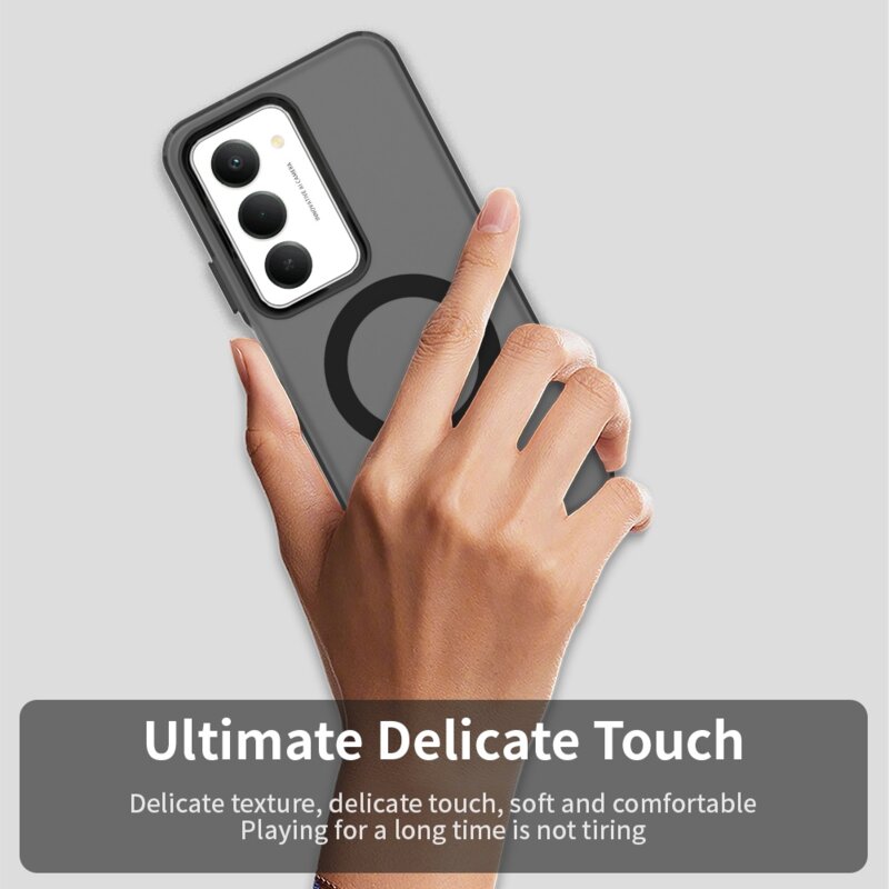 Husa Xiaomi Redmi 15 5G Techsuit CandyCase MagSafe, negru